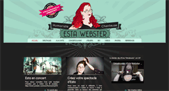 Desktop Screenshot of estawebster.com